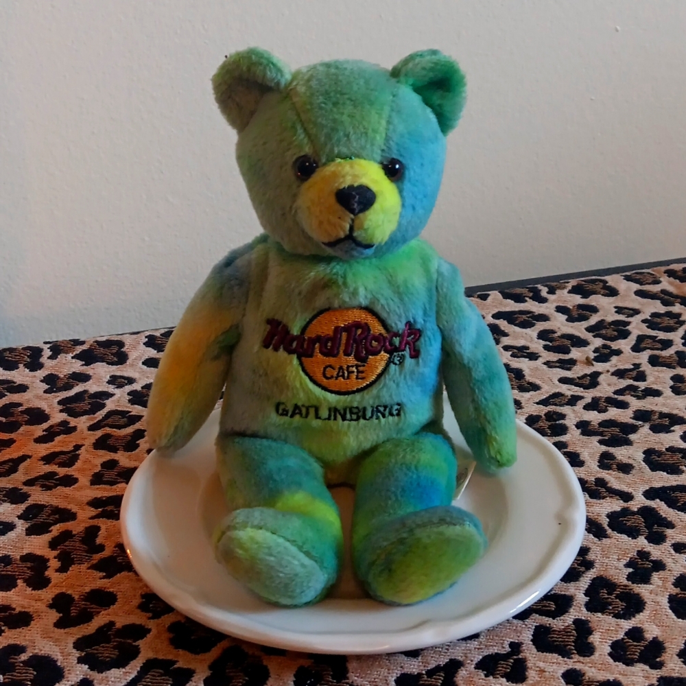 Hard Rock Cafe Collectible Bear Gatlinburg Tennessee